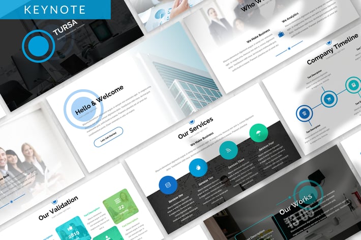 Tursa - Business Keynote Template
