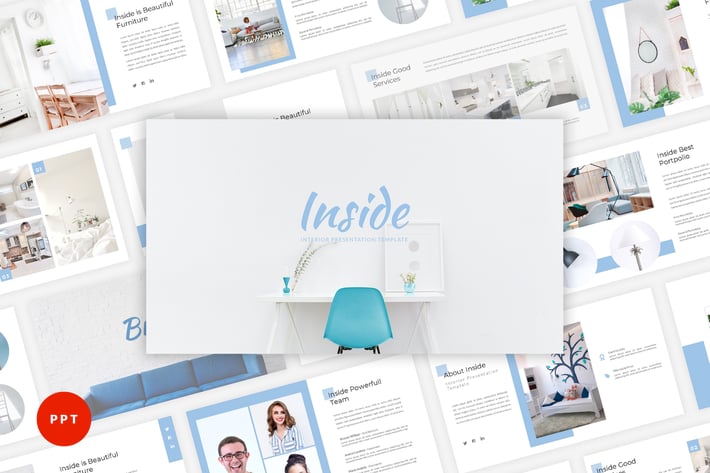 Inside - Interior PowerPoint Template