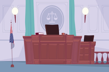 Court - Illustration Background