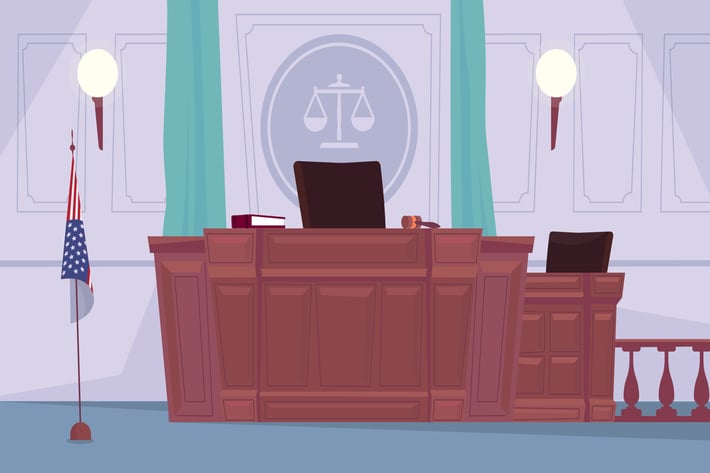 Court - Illustration Background