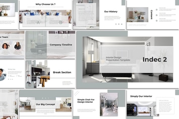 Indec 2 - Interior Design Keynote Template