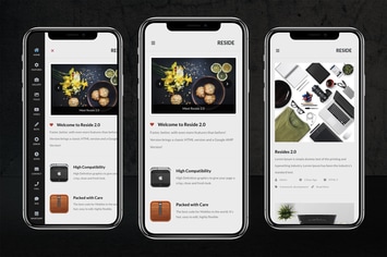 Reside Mobile | Mobile Template & Google AMP