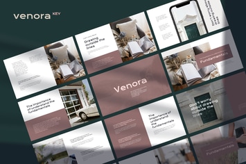 Venora - Elegant Powerpoint Template