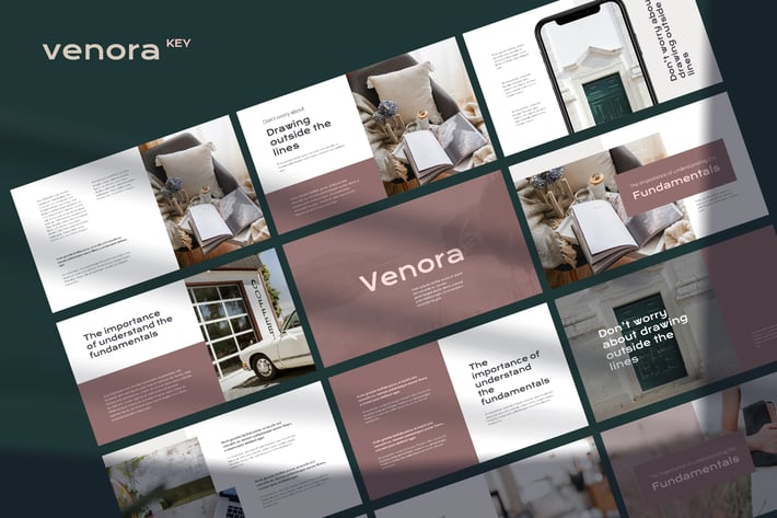 Venora - Elegant Powerpoint Template