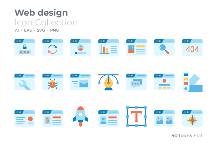 Web Design Color Icon
