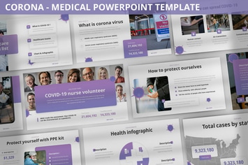 Corona - Medical Powerpoint Template