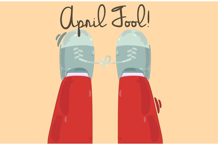 April Fool's Day Background Illustration (5)