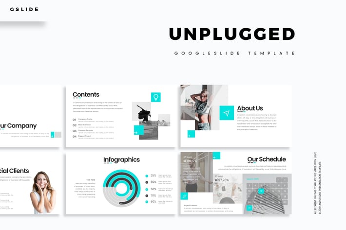 Unplugged - Google slide Template
