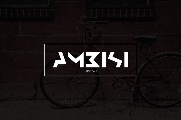 Ambisi Typeface Font