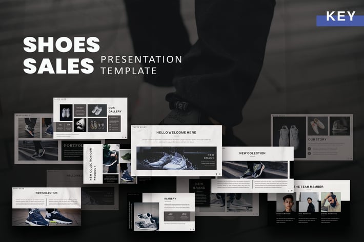 Shoes - Sales Keynote Template
