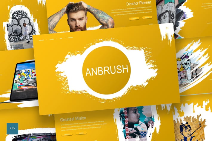 Anbrush - Keynote Template