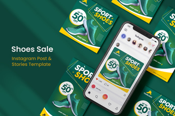 Shoes Sale Social Media Template