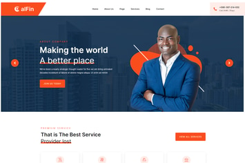 Calfin - Business Finance WordPress Theme