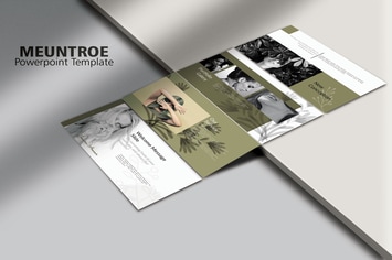 MEUNTROE - Minimals Powerpoint Template
