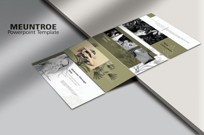 MEUNTROE - Minimals Powerpoint Template