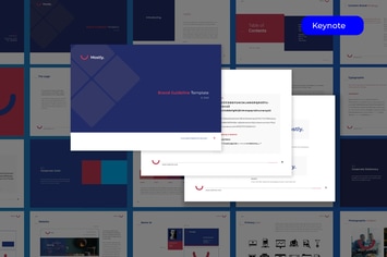 Cleanest Brand Identity - Keynote