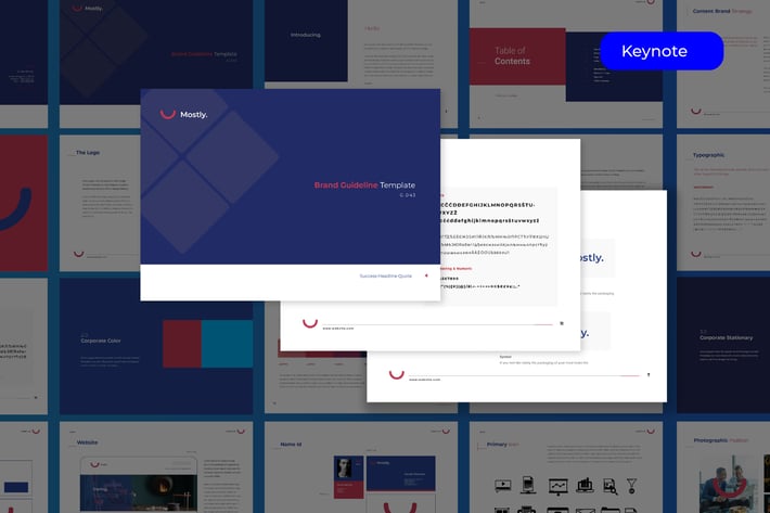 Cleanest Brand Identity - Keynote