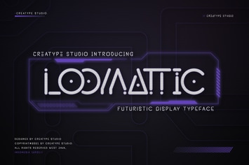 Loomattic Futuristic Business Font