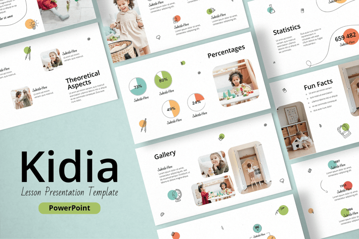 Lesson PowerPoint Presentation Template