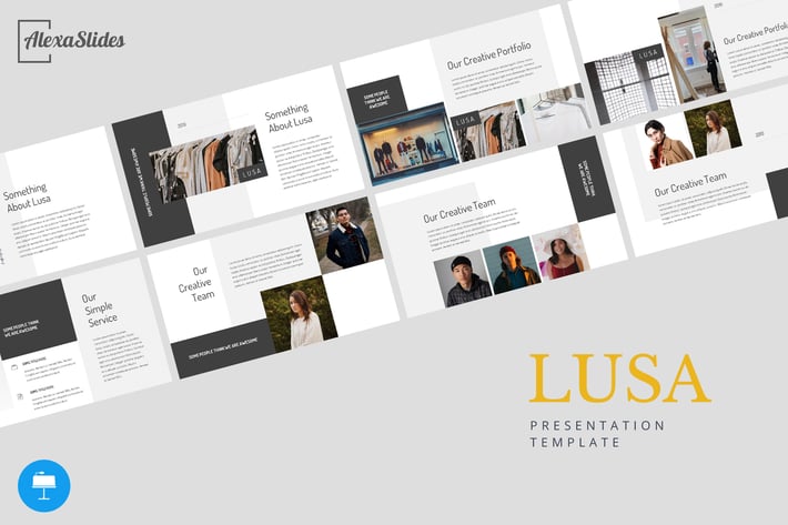 Lusa - Fashion Keynote Template