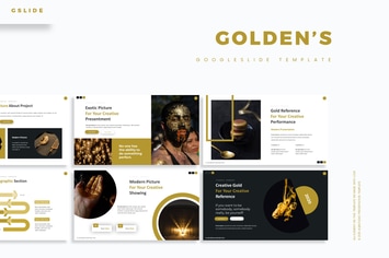 Golden's - Google Slides Template
