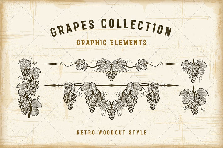 Retro Grapes Collection