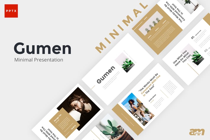 Gumen Minimal Powerpoint