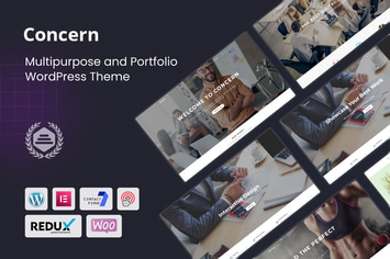 Concern - Multipurpose and Portfolio WordPress