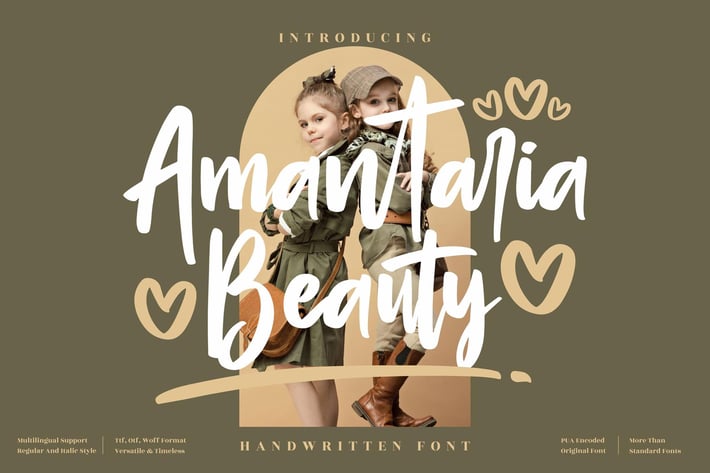 Amantaria Beauty Handwritten
