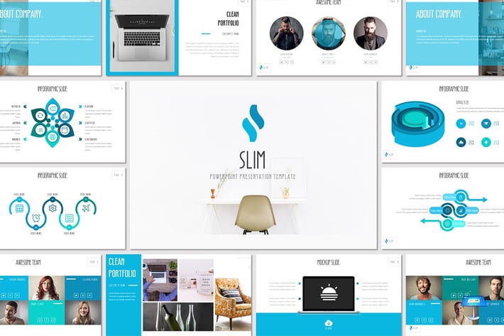 Slim - Keynote Template