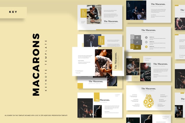 The Macarons - Keynote Template