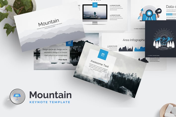 Mountain Keynote Template