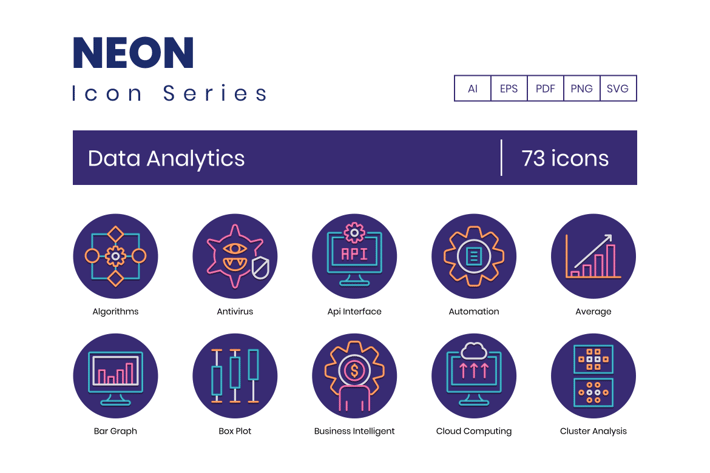 Data Analytics Icons