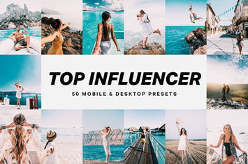 50 Top Influencer Lightroom Presets and LUTs