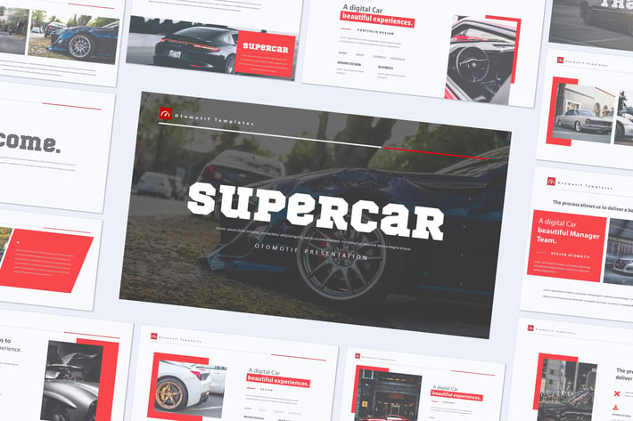 SUPERCAR - Powerpoint Template
