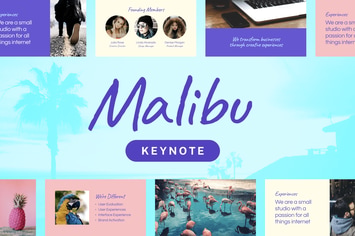 Malibu — Keynote Presentation Template