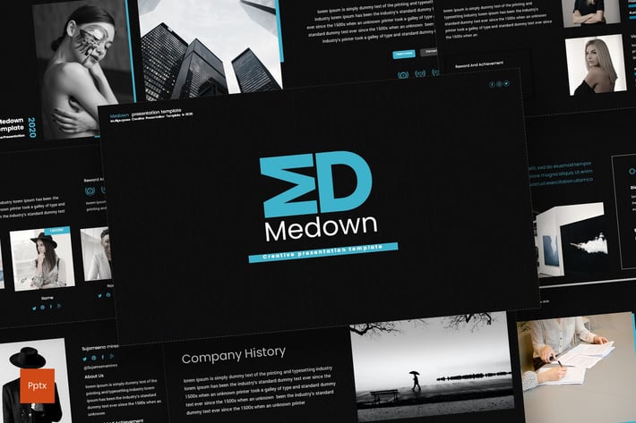 Medown - Powerpoint Template