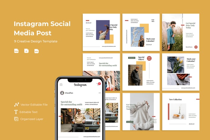 Fashion Instagram Post Vol. 101