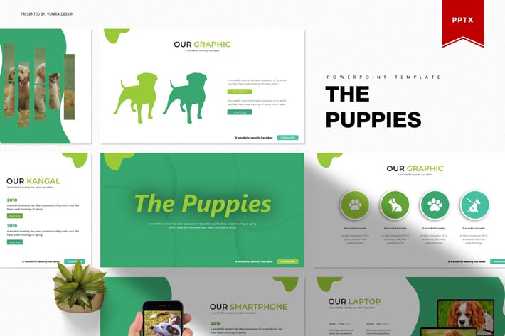 The Puppies | Powerpoint Template