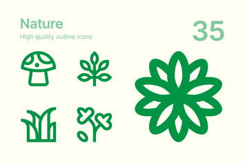 Nature icons