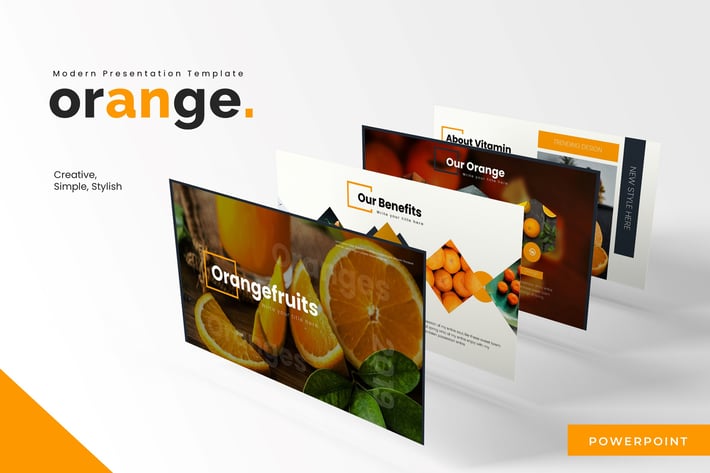 Oranges - Powerpoint Template