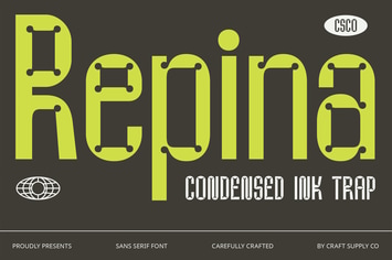 Repina – Inktrap Font