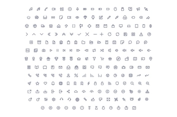 Vector Icons Set 