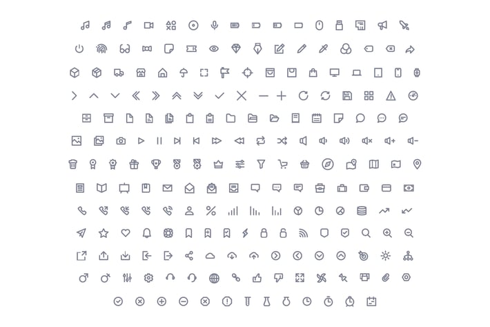 Vector Icons Set 