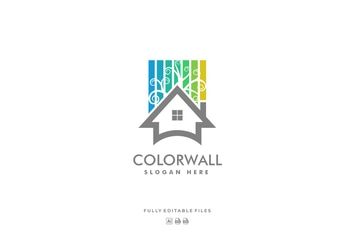 House Color Line Logo