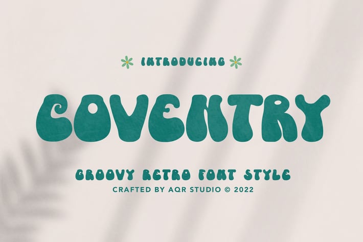 Coventry - Groovy Retro Font