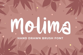 Molima - Hand Drawn Font