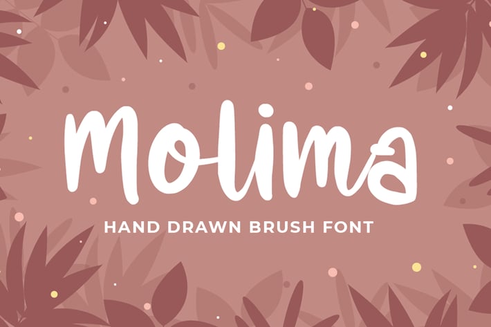 Molima - Hand Drawn Font