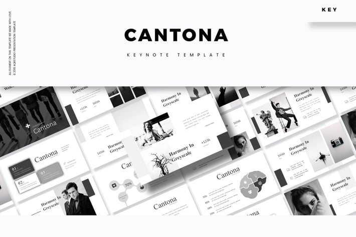 Cantona - Keynote Template