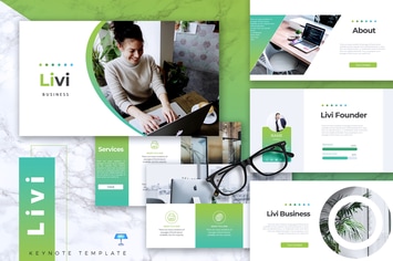 LIVI - Business Keynote Template